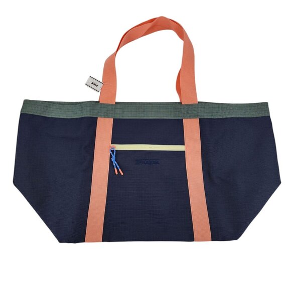 NEW Victoria's Secret PINK Bag Weekender Tote Zipper Canvas Color Block - Picture 1 of 11